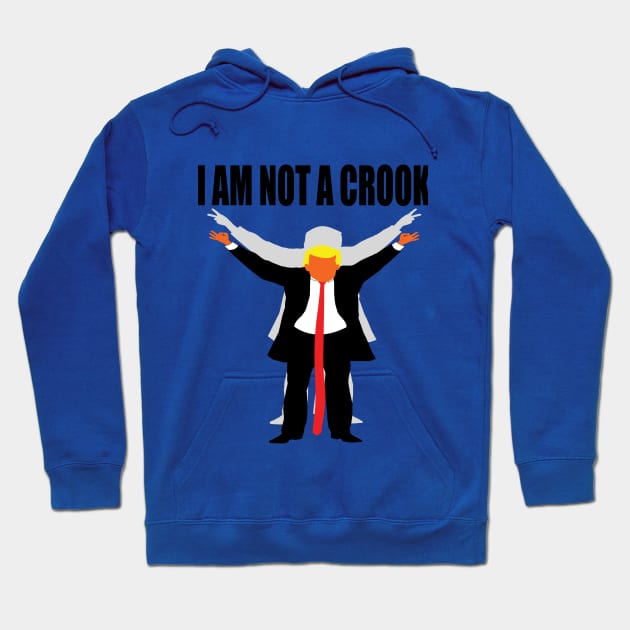 Trump I am not a Crook Hoodie by EthosWear